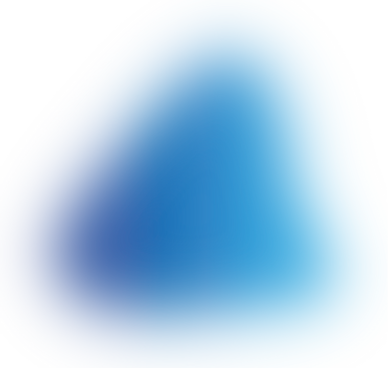 Blurred Gradient Organic Shape